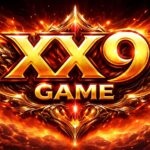 Fiery promotional banner featuring the golden “XX9 GAME” logo with dragon-wing designs, glowing flame effects, and text below stating “100% Safe | 100% secure | 100% legal.”